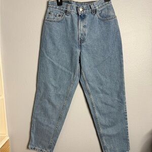 vintage dead stock Levi's Blue Straight Leg Jeans Classic Style NWT